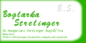 boglarka strelinger business card